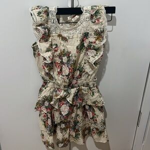 LoveShackFancy kids floral dress